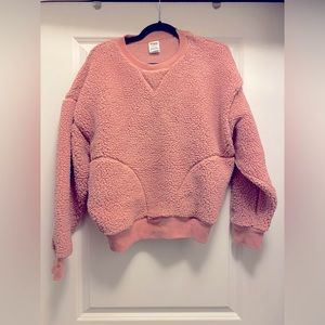 PINK Sherpa Sweater